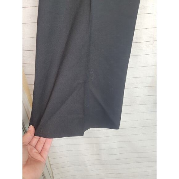 LAFAYETTE 148 NEW YORK MENSWEAR BLACK VIRGIN WOOL TROUSERS, SZ 12 - Picture 3 of 14